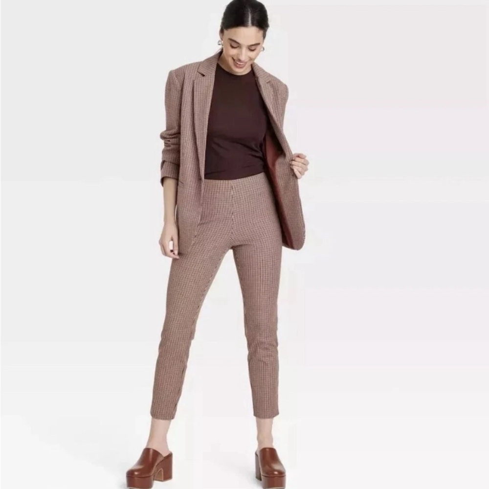 A New Day plaid cigarette pant
